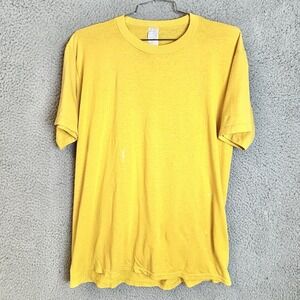 Jerzees Yellow Crew Neck T-Shirt